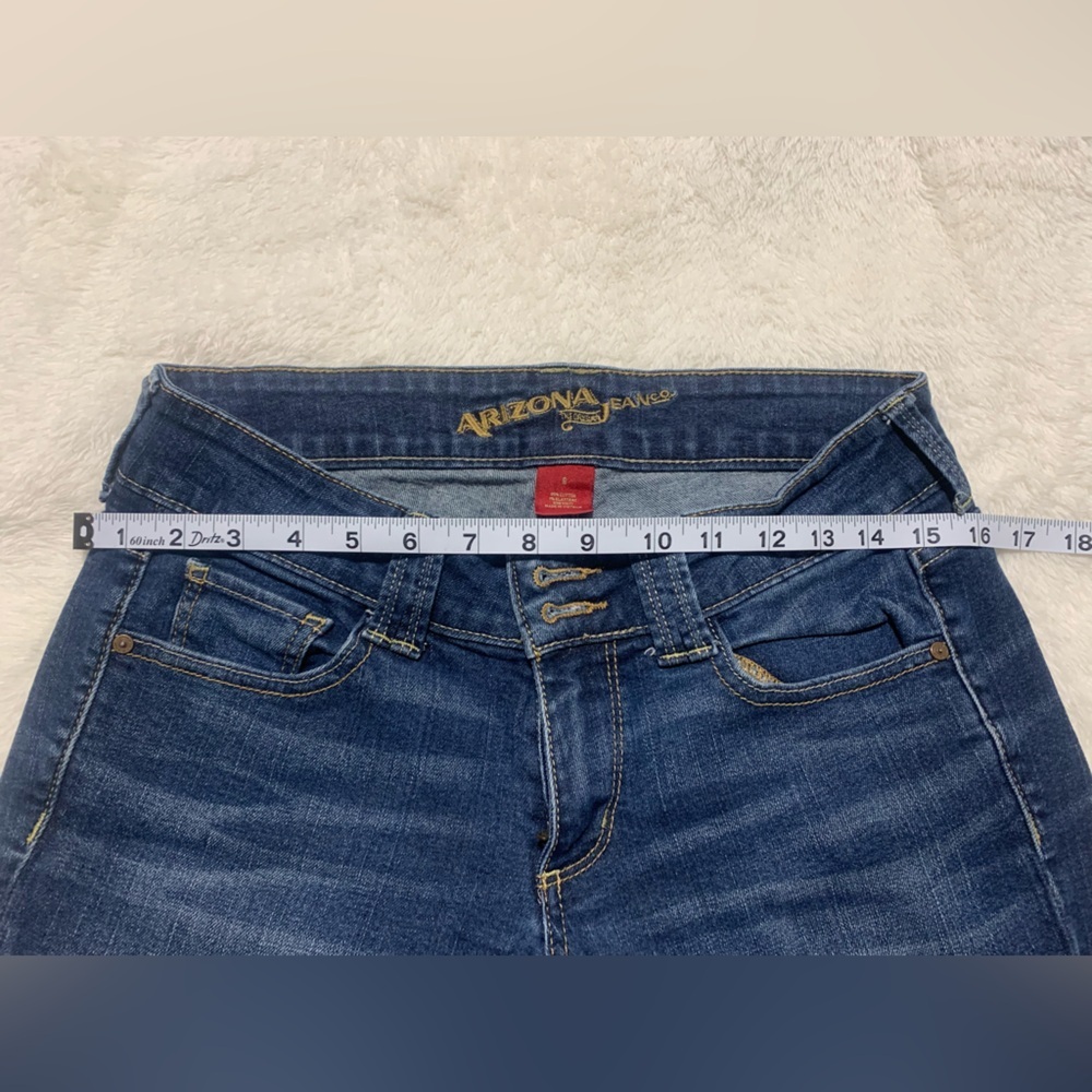 Arizona Jean Company Classic Blue Denim Jeans - Picture 3 of 6